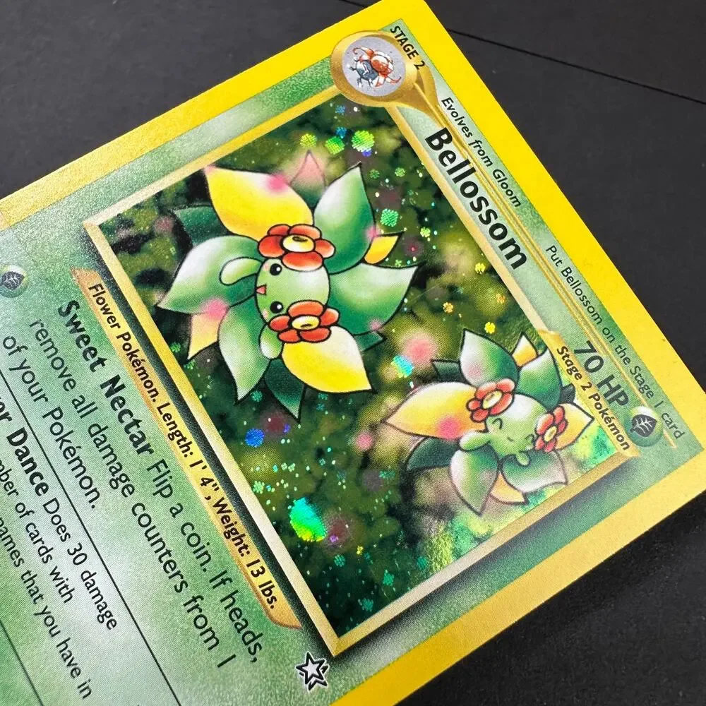 Pokemon TCG Bellossom 3/111 Neo Genesis Holo Rare Unlimited Card Near Mint